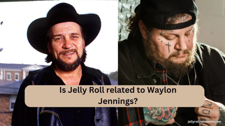 Is Jelly Roll related to Waylon Jennings